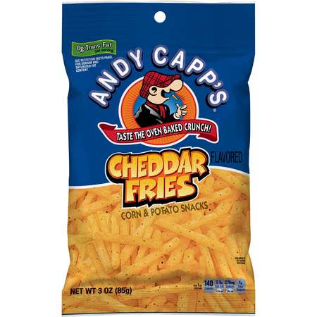 Andy Capp Andy Capp Cheddar Fries 3 oz., PK35 2620047151